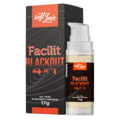 Facilit Blackout 4X1 Anestésico 17G - SOFT LOVE