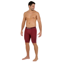 Boxer Long Leg em Microfibra com Coss - Cores Diversas - Cod.MX2301 - loja online