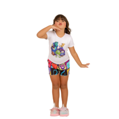 Short Doll Conforto Infantil - Cores Diveras - Cod.0030 - loja online
