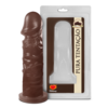 Penis Aromatico Chocolate Maciço sem Vibrador 15,3X4 cm - Cod.PA005