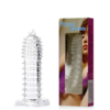 Capa Peniana com Saliências Massageadoras – CRYSTAL CONDOM – Cores Diversas - Cod.CA-025