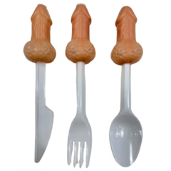 Talheres Erótico - Pacote com 3un - Cod.FC1255