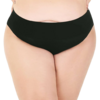 Calcinha Tanga Coss Alto sem Costura Plus Size Preto - Cod.ZR0201-078-C099