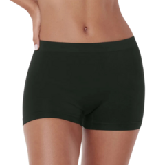 Calcinha Boxer sem Costura Preto - ZR0200-001-C099