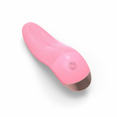 Imagem do Vibrador clitoriano em formato de língua com 10 modos de vibração - Cod.MV092