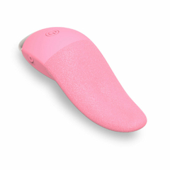Vibrador clitoriano em formato de língua com 10 modos de vibração - Cod.MV092 - Chaves do Amor Moda Intima & Sex Shop