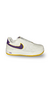 Nike Air Force Larkers Branco/Roxo/Amarelo