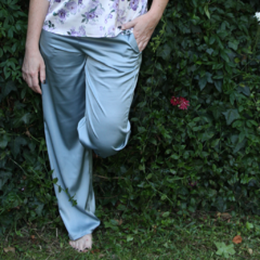 Pantalón Magnolia Azul Acero