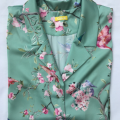 Camisa Green Bird - tienda online