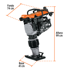 Bailarina compactadora 5.5 HP, motor Honda GX160, Truper. CÓDIGO: 102971 CLAVE: BAI-55 - tienda en línea