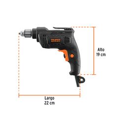 Taladro 1/4", 380W, TRUPER INDUSTRIAL. CÓDIGO: 103067 CLAVE: TAL-1/4N en internet