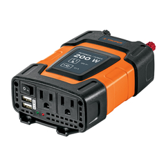 Inversor de corriente 200 W, Truper. CÓDIGO: 10448 CLAVE: INCO-200