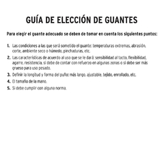 Guantes para mecánico, alta sensibilidad CÓDIGO: 10847 CLAVE: GU-635 en internet