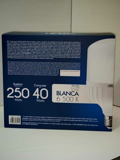 Foco led alta potencia 40W - 2PACK tipo T luz blanca E27. Codigo 116443 en internet