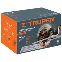 SIERRA CIRCULAR 7-1/4", INDUSTRIAL, 1800 W  CÓDIGO: 11779  CLAVE: SICI-7-1/4N4 - ROALHERRAMIENTAS