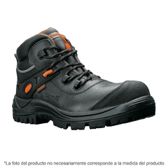 Bota de seguridad negra, #25 dieléctrica antifatiga, Truper. Codigo 15479. Clave ZC-425N-25