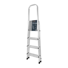 Escalera tubular plegable, 4 peldaños, aluminio, Truper. Codigo 16765 Clave ESTU-4A-4 en internet