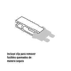 Juego de fusibles automotrices estándar y mini, 300 pz. CÓDIGO: 48302 CLAVE: FUSA-300 - comprar en línea