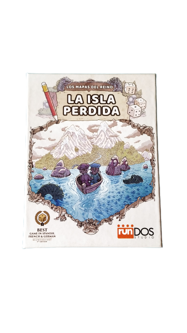 La Isla Perdida - Juego De Mesa - Los Mapas Del Reino Rundos