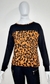 BLUSA ANIMAL PRINT MANGA LONGA FEMININA - comprar online