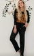 BLUSA ANIMAL PRINT MANGA LONGA FEMININA - comprar online