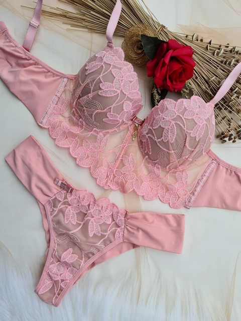 LINGERIE - RENDA ELASTICO BAIXO - Donna Chic Intimates