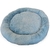 Cama Pet Fofinha Redonda 80 x 80 cm Super Macia Azul