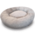 Cama Pet Fofinha Redonda 50 x 50 cm Super Macia Cinza