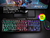 Kit Gaming Teclado Membrana Rainbow + Mouse Gamer Rgb en internet