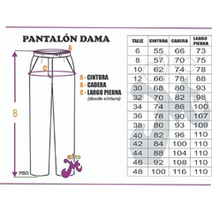 Pantalón Dama Gabardina Gris Topo en internet