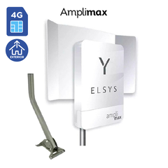 Imagen de Elsys Amplimax con Mástil. Internet y telefonía móvil y rural