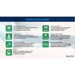Elsys Amplimax con Mástil. Internet y telefonía móvil y rural - HandCell