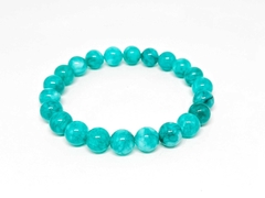 Pulseira Basic Jade Verde Claro 8mm - comprar online