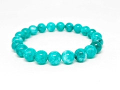 Pulseira Basic Jade Verde Claro 8mm