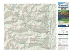 Mapa topográfico - El Bolsón y Lago Puelo