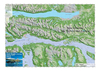 Mapa Topográfico: Canal De Beagle / Península Mitre