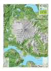 Mapa Topográfico: Volcán Lanín