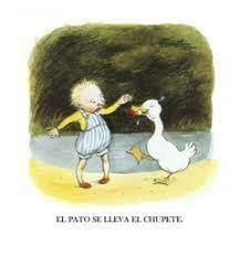 EL CHUPETE DE MAX - Barbro Lindgren / Eva Eriksson - "Con la cabeza en la luna" Literatura infantil