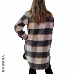 Saco Paño Largo Oversize - Kuwana Mayorista