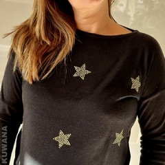 Sweater Hilo Stars Grey - comprar online