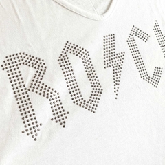 Remera Rock white PREMIUM - comprar online