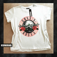 Remera Guns White