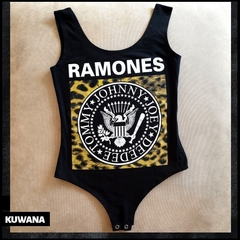 Body Ramones Print Black