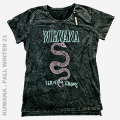 Remera nirvana snake nevada