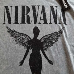 Remera Nirvana twin soft Greey - comprar online