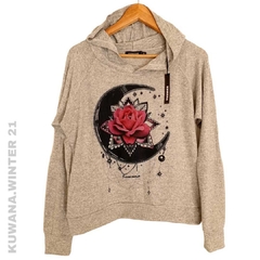 Buzo Hoodie La lune rose