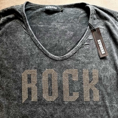 Remera ROCK GOLD Dirty Wash PREMIUM en internet