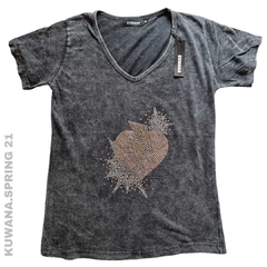 Remera CRASH LOVE Dirty Wash PREMIUM