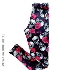 Calza Skull dark