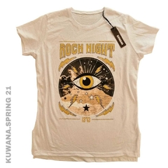 Remera Eye Rock White